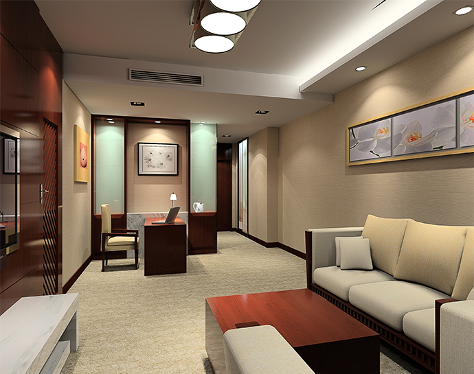 高端部隊綜合辦公樓裝修案例