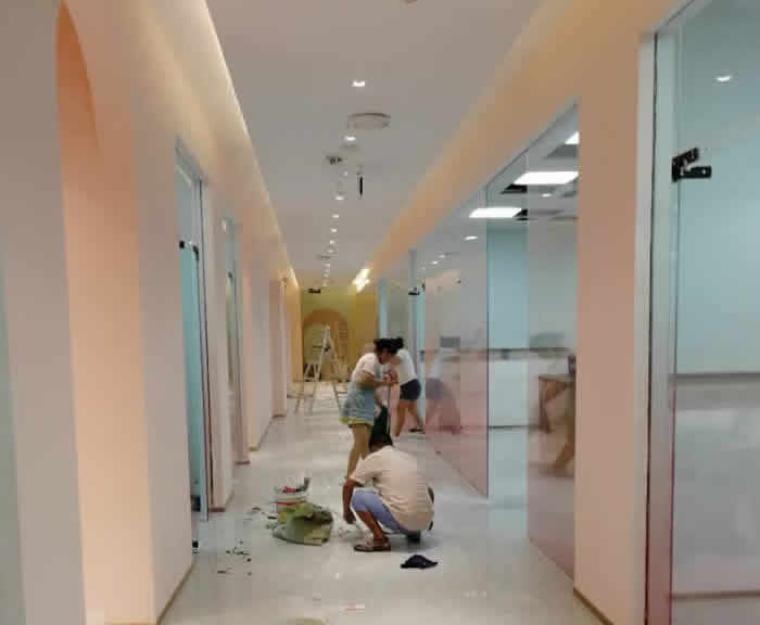 仁和春天烘焙培訓(xùn)機構(gòu)裝修-走廊效果圖