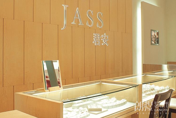 成都珠寶店鋪收銀臺裝修效果圖