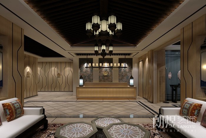 簡約休閑會(huì)所裝修風(fēng)格圖片