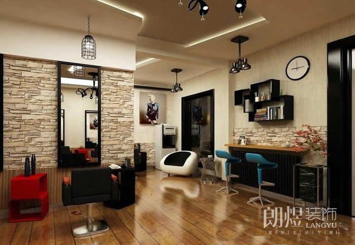 40平米理發(fā)店裝修設計風格 開理發(fā)店需要