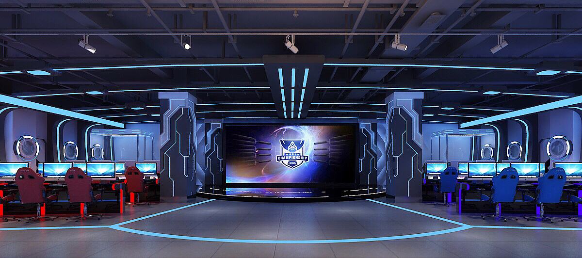 如何提升網(wǎng)咖裝修檔次？網(wǎng)咖設(shè)計(jì)效果圖欣賞