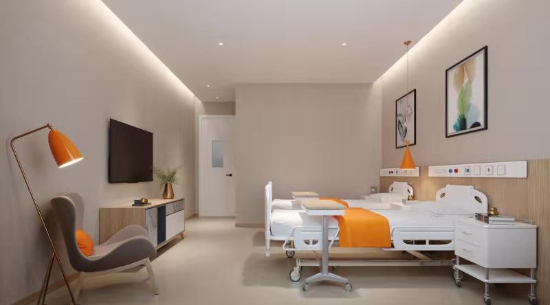 現代高端整形醫(yī)院病房設計效果圖