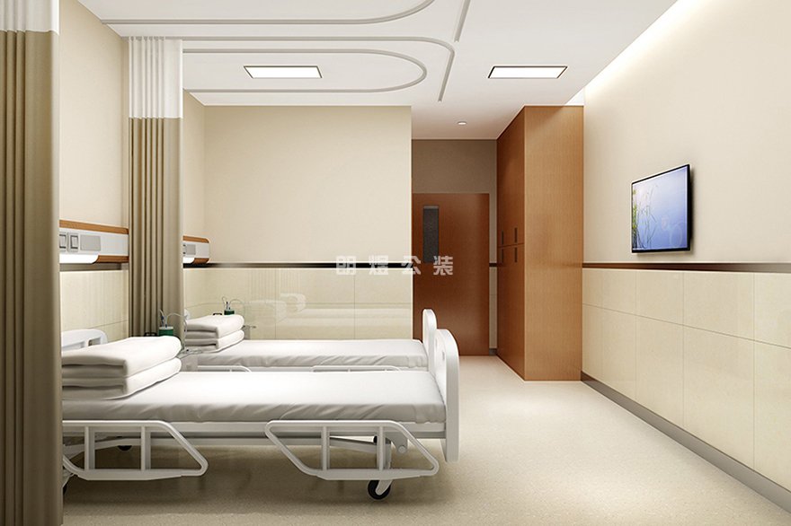 社區(qū)醫(yī)院病房室設計效果圖