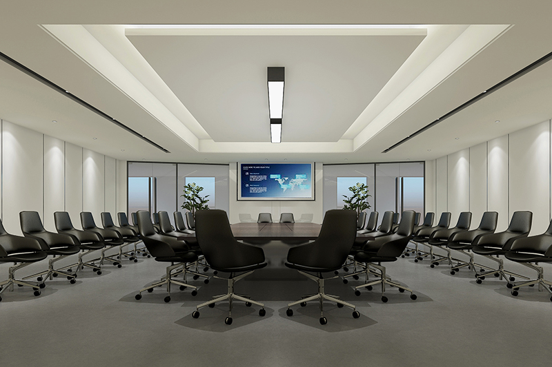 辦公會議室裝修效果圖