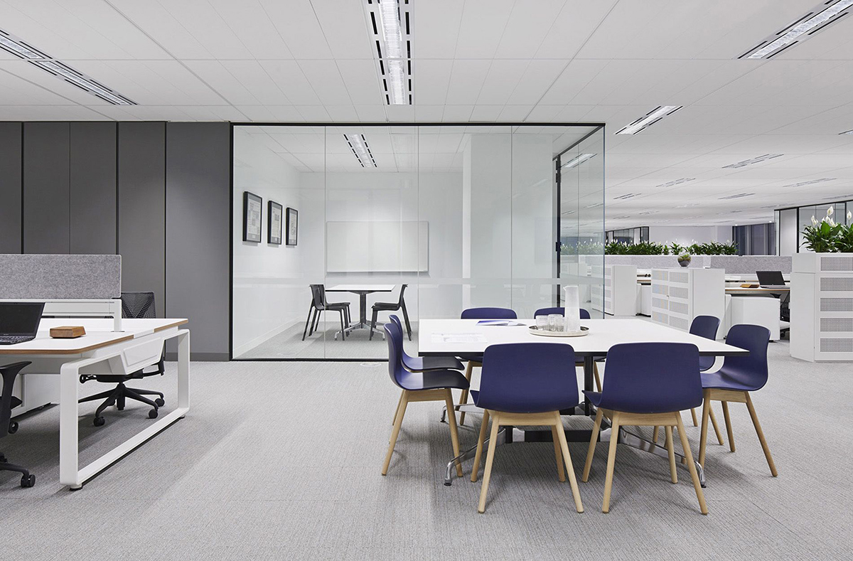 1000平寫(xiě)字間辦公室裝修設(shè)計(jì)圖