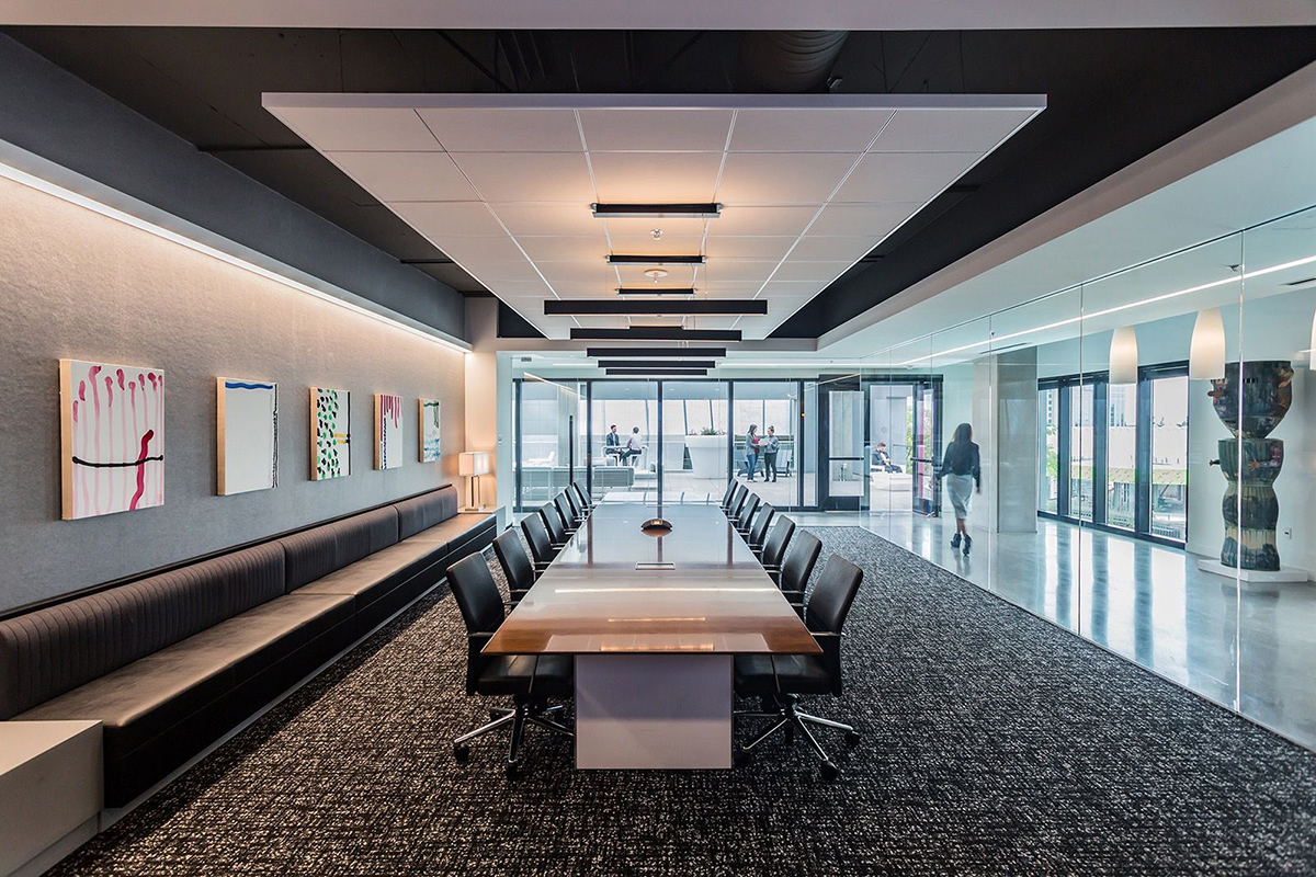 1000平寫(xiě)字間辦公室裝修設(shè)計(jì)圖