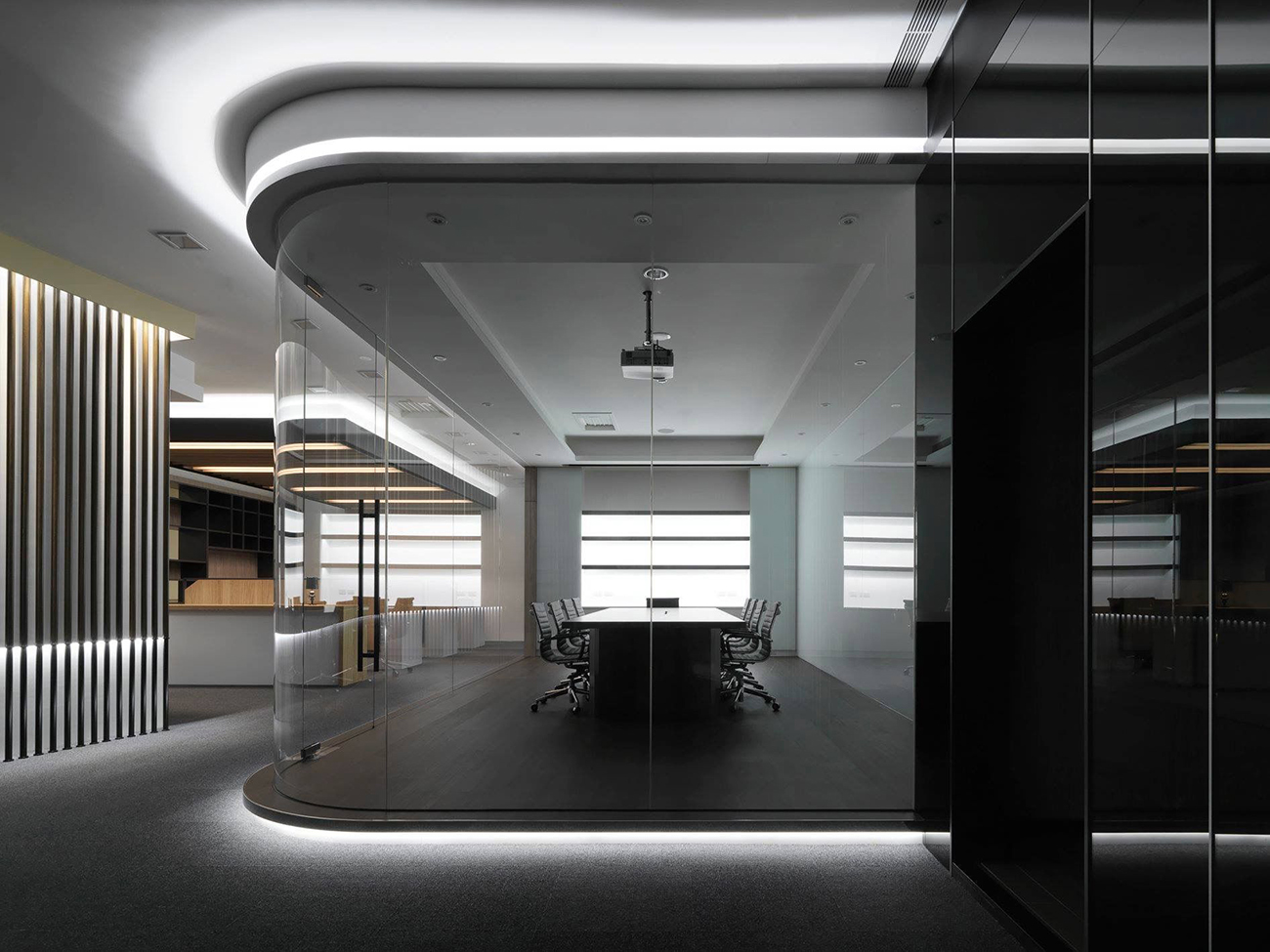 1000平寫(xiě)字間辦公室裝修設(shè)計(jì)圖