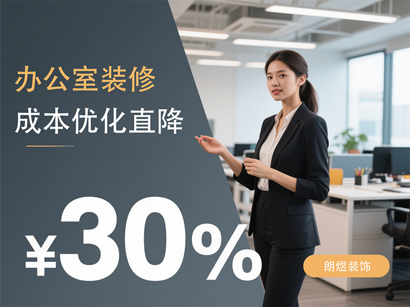 4大核心技法讓您的辦公室裝修成本直降30%！