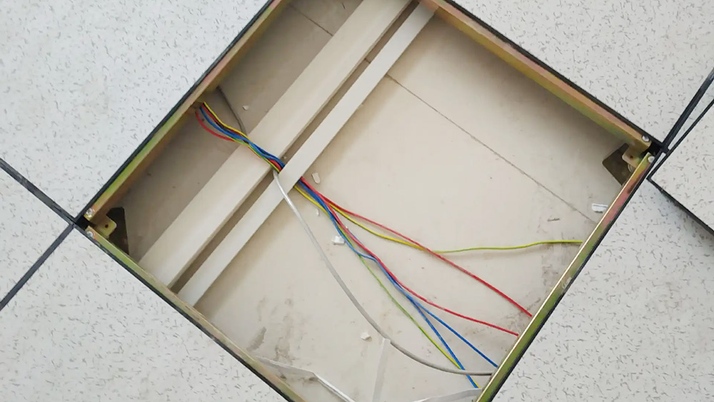 通風(fēng)地板結(jié)構(gòu)安裝圖